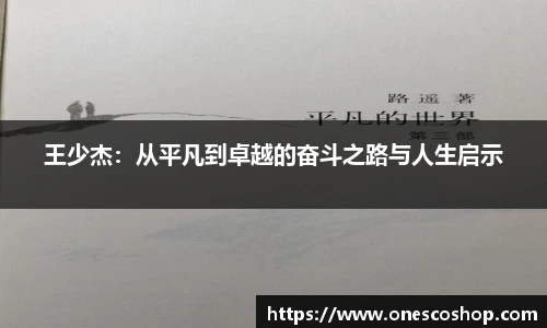 王少杰：从平凡到卓越的奋斗之路与人生启示